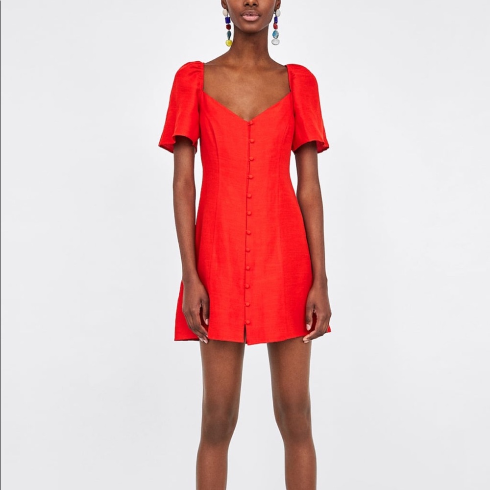 Red hot linen feel mini!